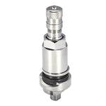 OEM TPMS Valve Replacement - Fits: Chrome Valve for Ford Shelby Cobra Optional replacement for 6-207A & DVT-PRO Sensor