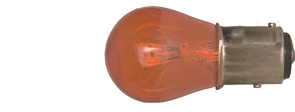 Dark Amber Mini Light Bulbs - S-8 12.8V 26.88W (10 per box): 10 per Box