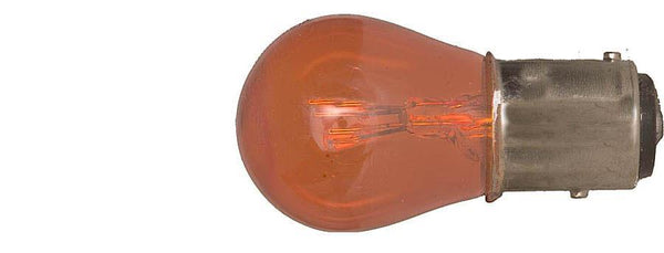 Dark Amber Mini Light Bulbs - S-8 12.8V 28.88W (10 per box): 10 per Box