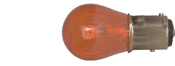 Dark Amber Mini Light Bulbs - S-8 12.8V 28.16W  (10 per box): 10 per Box