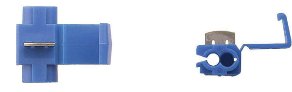 Blue Nylon Scotch Locks - 14/16/18 Gg Wire Self-Strip: 25 per Bag