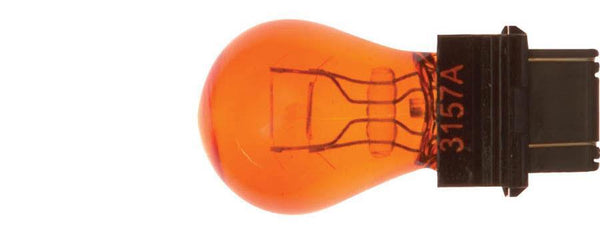 Dark Amber Mini Light Bulbs - S-8 12.8V 26.88W (10 pcs/box): 10 per Box