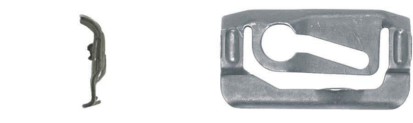 Black Rear Window Mldg Clips - 8.5mm Width 34.25mm Length: 50 per Bag