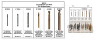 Drill Bit Assortment - Shipped in 6 Hole Plastic Tray: 1 per Ea