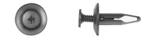 Black Nylon Radiator Screw Ret - 1/4" Hole Size 29/32" Stem: 100 per Bag