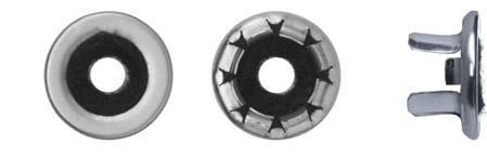 Door Lock Rod Ferrules - 13/16" O.D. Stainless Steel: 25 per Bag