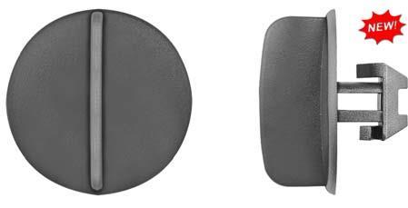 Black Nylon Bumper Retainer - 35mm Hd Dia 14mm Stem Lgth: 15 per Bag