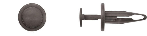 Black Nylon Fascia Retainers - 6mm Hole Size 23mm Stem Length: 50 per Bag