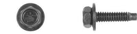 Black Ind Hex Head Body Bolts - 1/4-20 x 1" OD 5/8" Hex 7/16": 50 per Bag