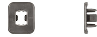 Black Nylon Grille Grommet Ret - 11.5mm x 15.5mm Hole Size: 10 per Bag