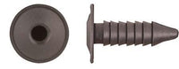 Black Nylon Firewall Insul Ret - 7/16 " Stem Dia  1" Head Dia: 25 per Bag