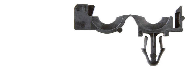 Black Nylon Routing Clips - For 1/4" I.D. 3/8" O.D. Loom: 15 per Bag