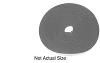 Black Adhesive Weatherstrip - 1/8" Thick 1/2" Wide 50' Long: 1 per Ea