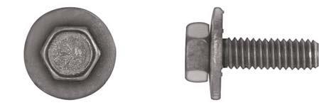 Black Hex Hd Body Bolts - 5/16-18 x 1" 1/2" Hex 7/8" OD: 100 per Bag