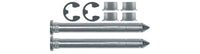 Door Hinge Pin & Bushing Kit - Ford Repair: 1 per Kit