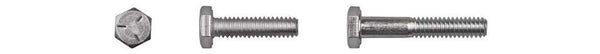 Grade 5 Hex Head Cap Screws - 1/2-13 x 4" (USS): 10 per Bag