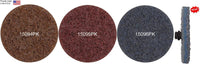 2" Surface Disc - Course Grit (Brown): 25 per Bag