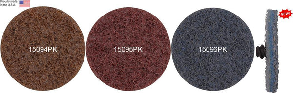 2" Surface Disc - Medium Grit (Maroon): 25 per Box