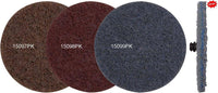 3" Surface Disc - Medium Grit (Maroon): 25 per Box