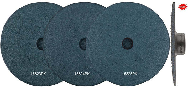 24 Grit 3" Trim Kut® Discs - Zirconia Blue: 25 per Box