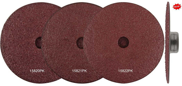 24 Grit 3" Trim Kut® Discs - Aluminum Oxide Maroon: 25 per Box