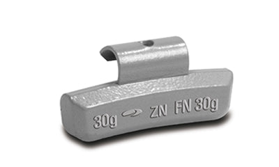 FNZS 30 Gram FN Series Zinc Wheel Weight For Aluminum Rims