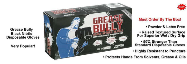 Black Nitrile Disp Gloves - XX-Large 6 mil Thick, 9" Long: 1 per Box