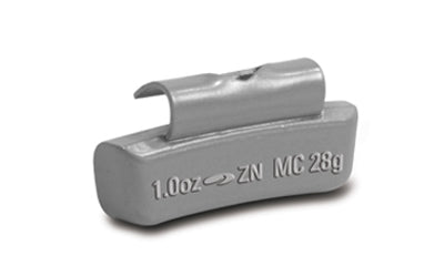 MCZ 2.00 OUNCE ZINC MC STYLE WHEEL WEIGHT