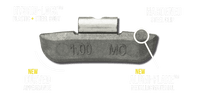 MCPS 2.00 OUNCE Plasteel MC STYLE WHEEL WEIGHT