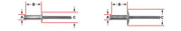 All Aluminum Pop Rivets - 5/32" Dia 1/16-1/8" Grip Range: 100 per Bag