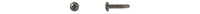 Black Finish Pan Hd Tek Screws - 10 x1/2" Phillips #2 Tek Point: 50 per Bag